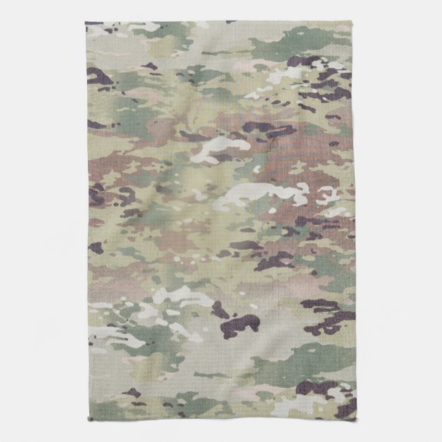 Paño De Cocina Uniforme personalizado del ejército OCP Camo de la (Vertical)