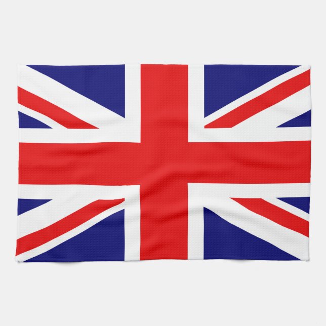 PAÑO DE COCINA UNION JACK - LA BANDERA BRITÁNICA (Horizontal)