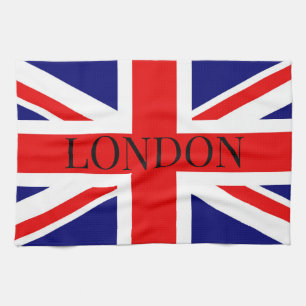 Paño De Cocina Union Jack la bandera británica Londres