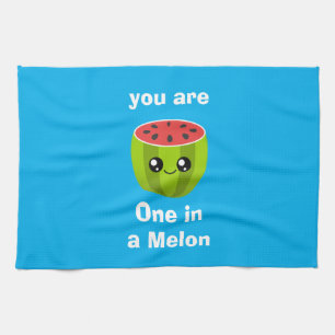 Paño De Cocina Uno en un melón