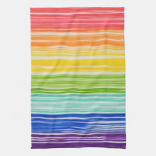 Paño De Cocina Untids rainbow strips