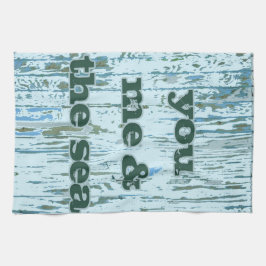 Paño De Cocina Usted yo y el mar