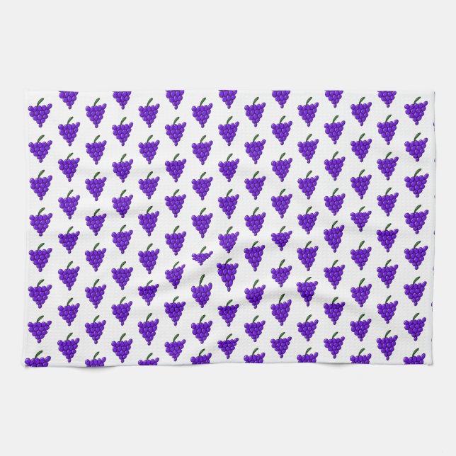 Paño De Cocina Uvas (Horizontal)