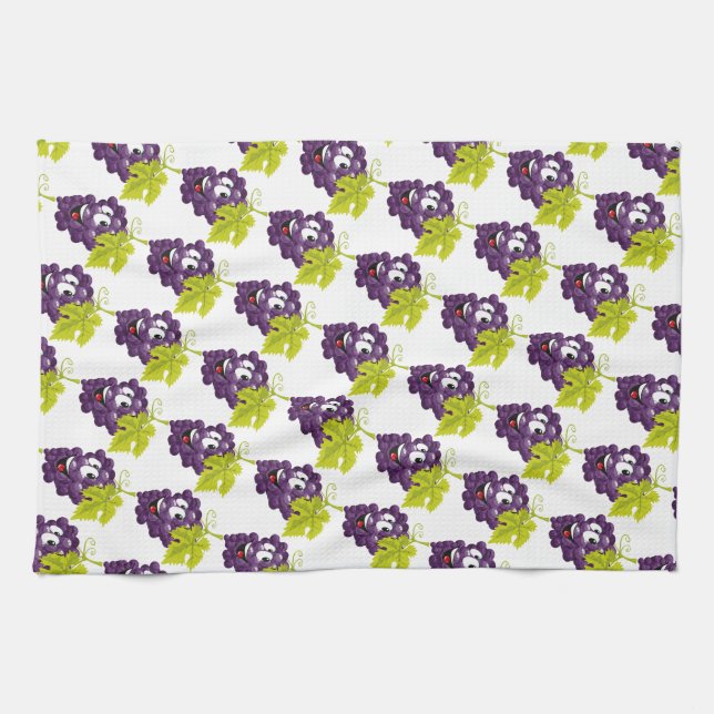 Paño De Cocina Uvas (Horizontal)