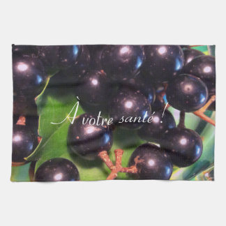 Paño De Cocina Uvas de vino