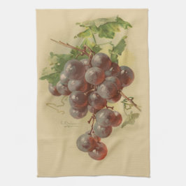 Paño De Cocina Uvas del vintage