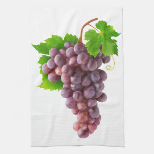 Paño De Cocina Uvas rojas