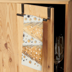 Paño De Cocina Vacaciones de los Árboles de Navidad brillantes co