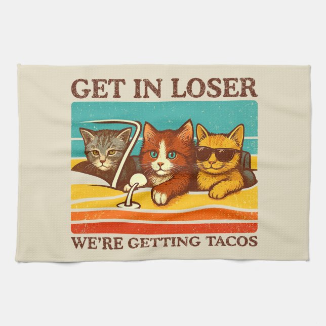 Paño De Cocina Vamos a perder tacos (Horizontal)