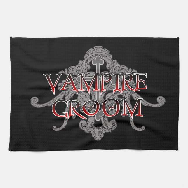Paño De Cocina Vampire Groom (Horizontal)