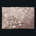 Paño De Cocina Van Gogh Almond Blossoms Beige<br><div class="desc">Flores de almendras de Vincent Van Gogh alteración del color copyright 2Sweet4wordsDiseños/ PureVintage Love Consiga la belleza de la querida Florencia de Almendros de Van Gogh en los colores que concuerdan con su casa.</div>