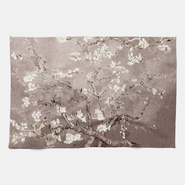 Paño De Cocina Van Gogh Almond Blossoms Beige (Horizontal)