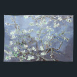 Paño De Cocina Van Gogh Almond Blossoms Steel Blue<br><div class="desc">Flores de almendras de Vincent Van Gogh alteración del color copyright 2Sweet4wordsDiseños/ PureVintage Love Consiga la belleza de la querida Florencia de Almendros de Van Gogh en los colores que concuerdan con su casa.</div>