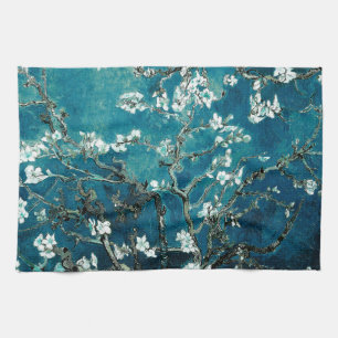 Paño De Cocina Van Gogh Almond Blossoms : Verde azulado oscuro