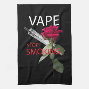 Paño De Cocina Vape. Dejar de fumar