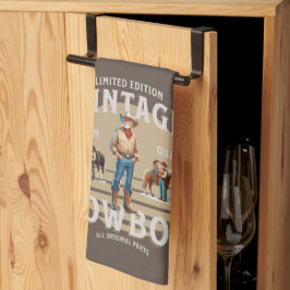 Paño De Cocina Vaquero del Rodeo Occidental