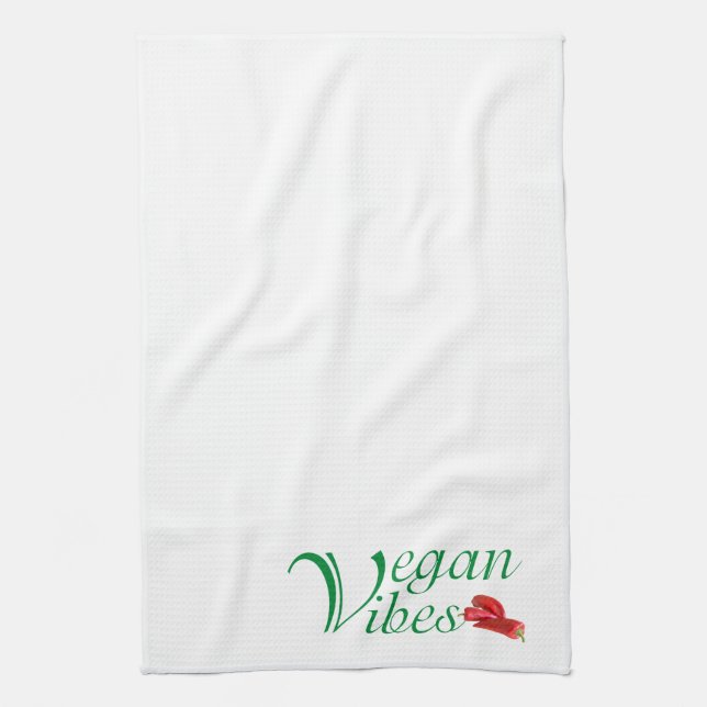 Paño De Cocina Vegan vibes (Vertical)