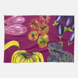 Paño De Cocina Vegetable Harvest Kitchen Towels