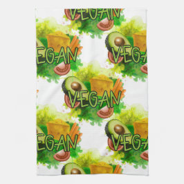 Paño De Cocina Vegetaciones