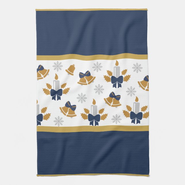 Paño De Cocina Velas navidades (Vertical)