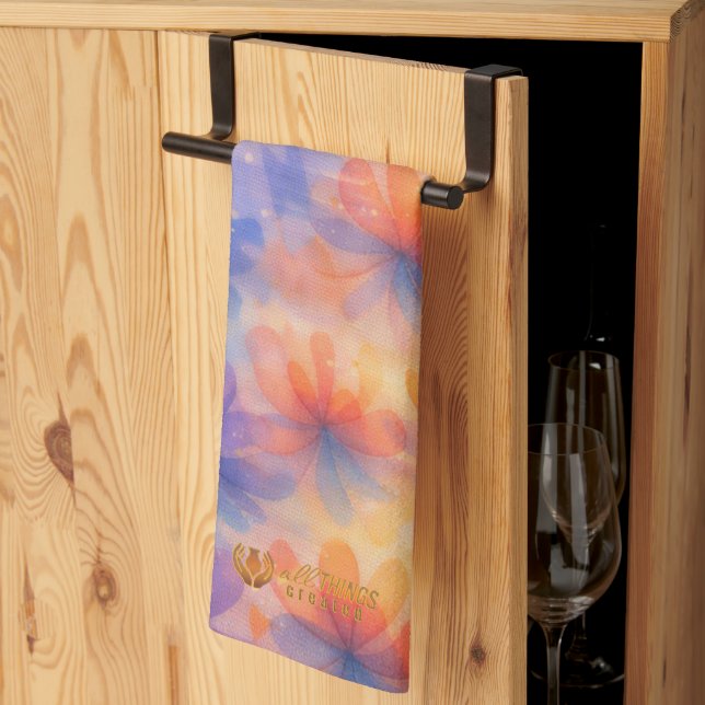 Paño De Cocina Velo Celestial (Pliegue de tercios)