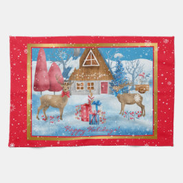 Paño De Cocina Venado y regalos en Personalizar de vacaciones por