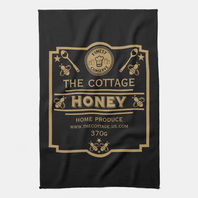 Paño De Cocina Vendedor de miel (Vertical)