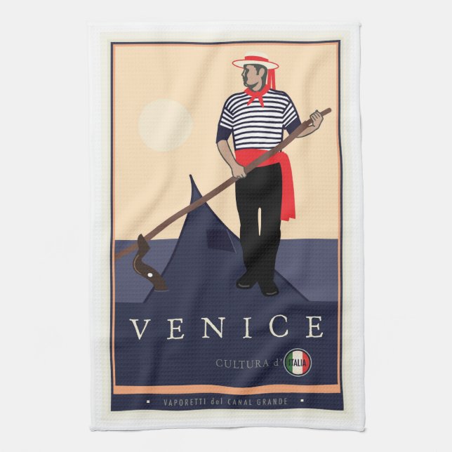Paño De Cocina Venecia (Vertical)