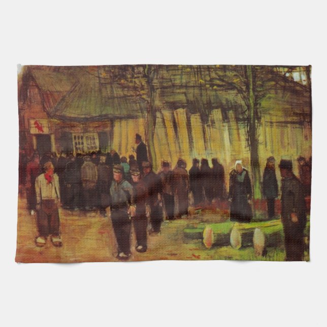 Paño De Cocina Venta de madera por Vincent van Gogh (Horizontal)