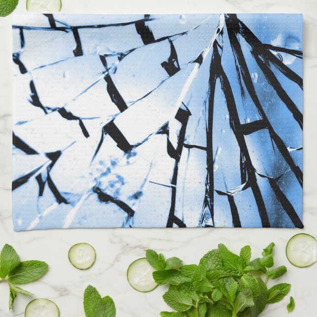 Paño De Cocina ventana rota (Doblado)