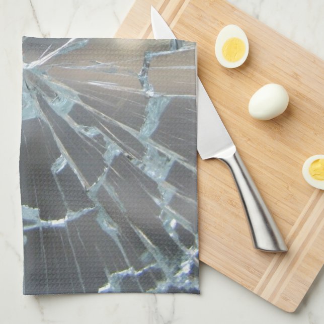 Paño De Cocina ventana rota (Doblado Cuarto)