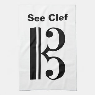 Paño De Cocina Ver Clef