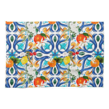 Verano, baldosas sicilianas, mayólica, cerámica