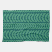 Verdant Whimsy Leaves - Azul