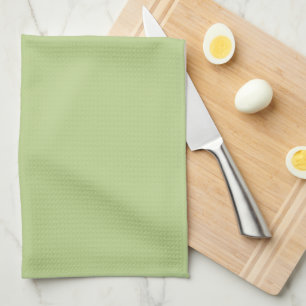 Paño De Cocina Verde claro sólido