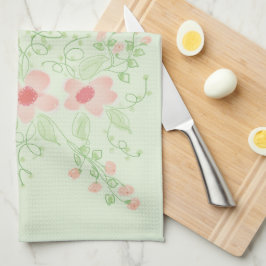 Paño De Cocina Verde de menta pastel