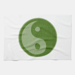 PAÑO DE COCINA VERDE DE YIN YANG YINYANG