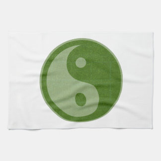 PAÑO DE COCINA VERDE DE YIN YANG YINYANG