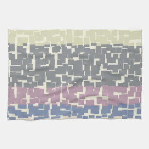 Paño De Cocina Verde/Gris/Beige/Rosa/Púrpura/Azul Multicolor