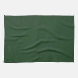 Paño De Cocina Verde Navidad, Verde Festivo, Verde Sólido,