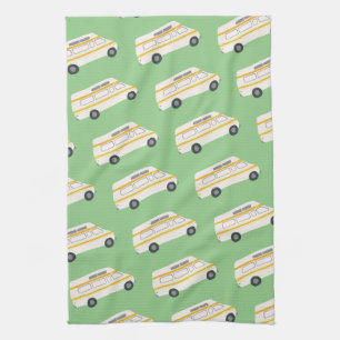 Paño De Cocina Verde retro CASERO DULCE CASERO de Campervan