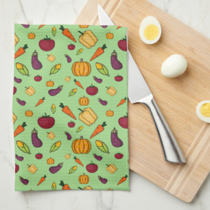 Paño De Cocina verduras