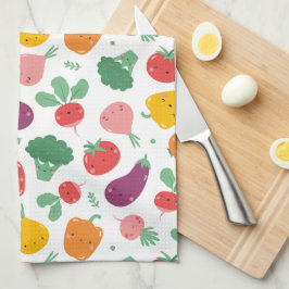 Paño De Cocina Verduras alegres