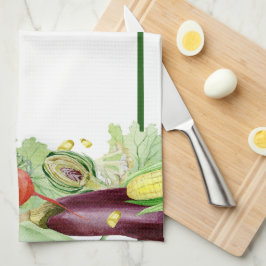 Paño De Cocina Verduras del mercado de agricultores frescos