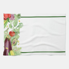 Paño De Cocina Verduras del mercado de agricultores frescos