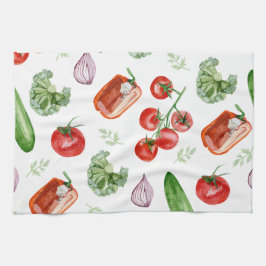 Paño De Cocina Verduras frescas del mercado