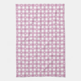 Paño De Cocina Verificaciones Magenta