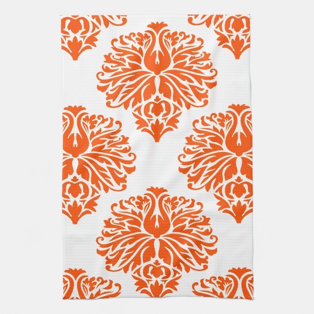 Paño De Cocina Vermillielegant Damask (Vertical)