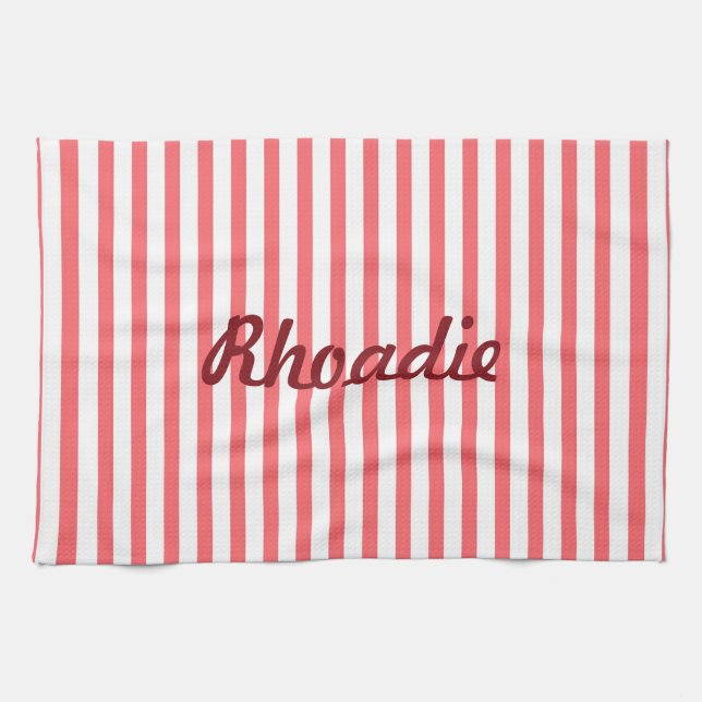 Paño De Cocina Vertical rosa y blanco (Horizontal)