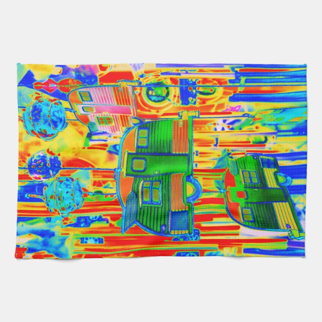 Paño De Cocina Viajes (Horizontal)